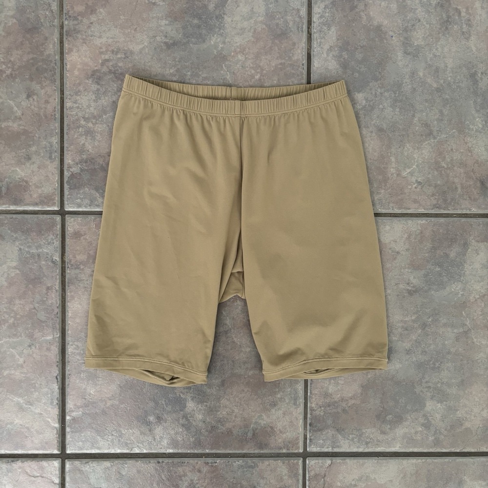 SKIMS Fits Everybody Bike Short, Khaki, Small